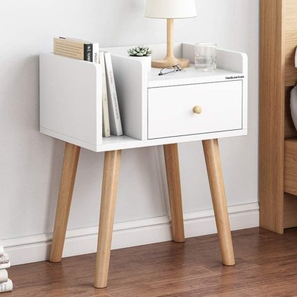 "FeelLuxurious.com Drawer Bedside Table"