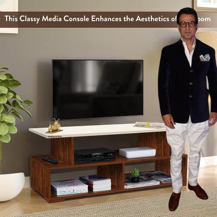 "Feel Luxurious Showcase with Entertainment Console & Storage"