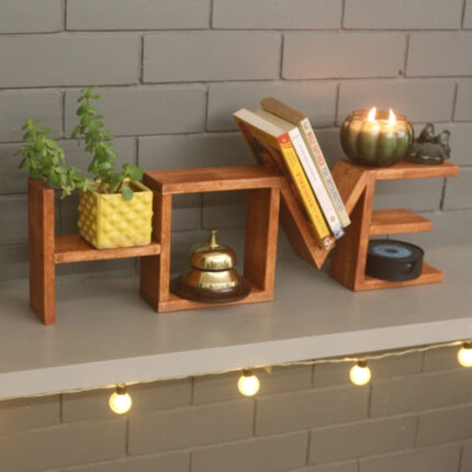 FeelLuxurious.com Home Table Shelf | Stylish & Space-Saving Design