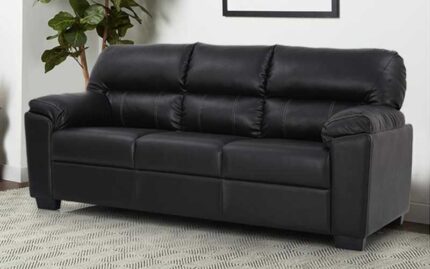 feelluxurious.com - Sepang Malaysian Leatherette Sofa 3 Seater